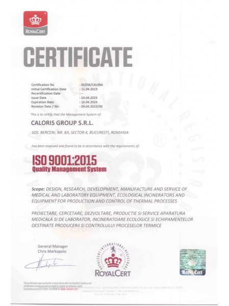 Certificare ISO9001